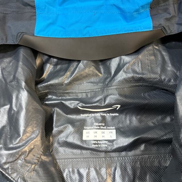 Amazon Delivery Rain Jacket M Softshell Shell APRSJ01U Waterproof Coat TT11 - Picture 3 of 6